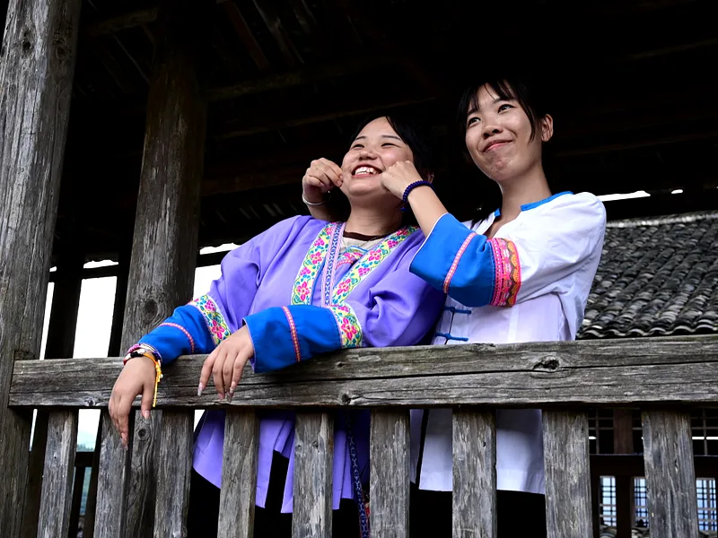Local cultural experience in the Yangshuo countryside